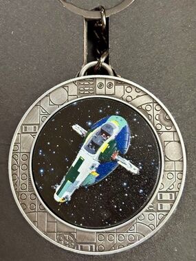 Jango Fett's Firespray-Class Starship Key Chain 5009394 UNUSED